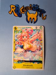 Shirahoshi Uncommon Promo OP03-116 Pillar of Strenght One Piece Card Game