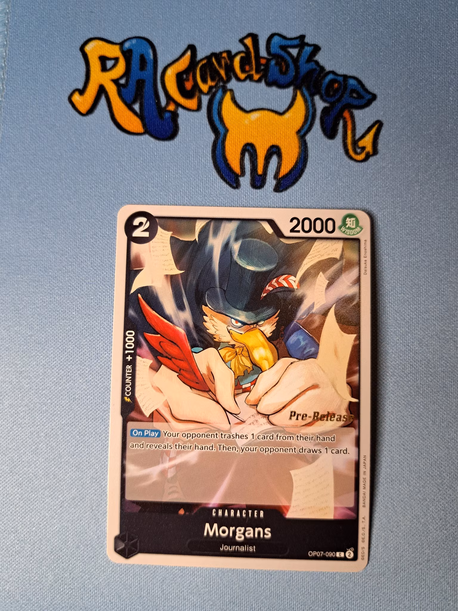 Morgans Common Pre Release OP07-090 500 Years In To the Future OP07 One Piece Card Game