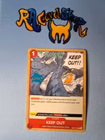 KEEP OUT Common Pre Release OP07-018 500 Years In To the Future OP07 One Piece Card Game