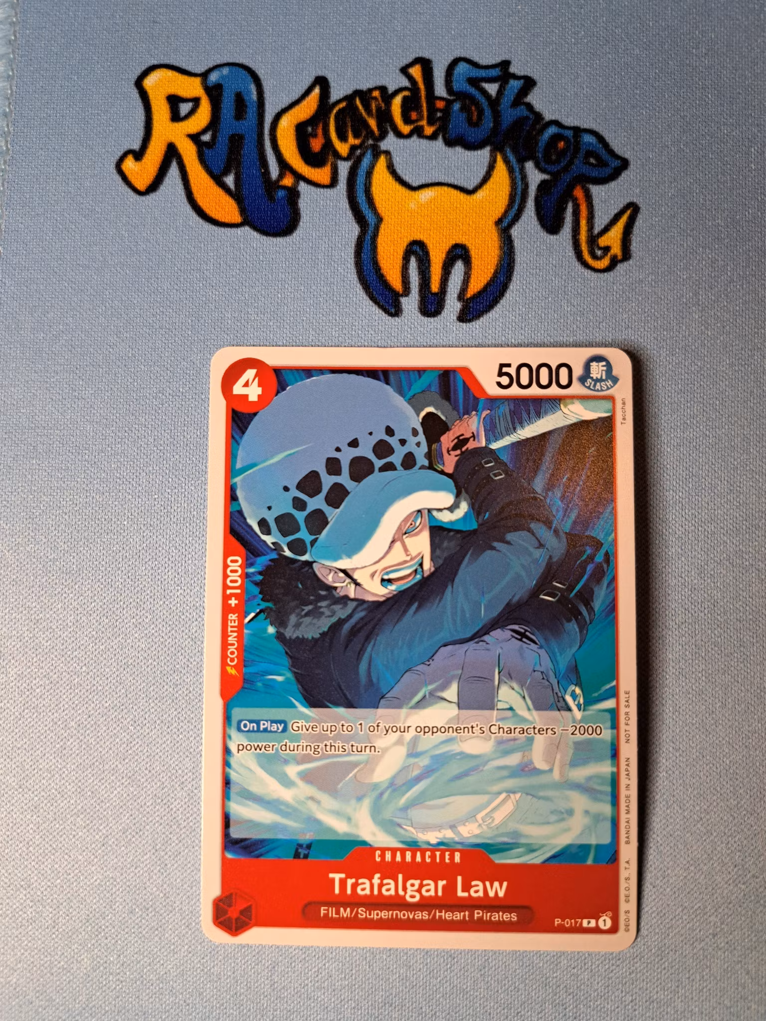 Trafalgar Law P-017 Numbered Promo One Piece Card Game