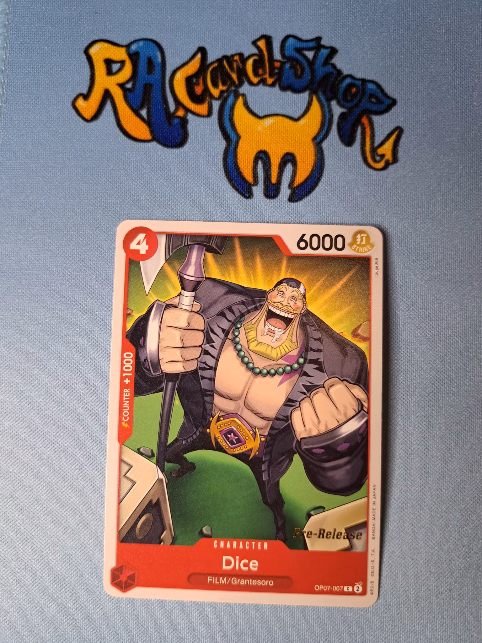 Dice Common Pre Release OP07-007 500 Years In To the Future OP07 One Piece Card Game