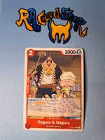 Dogura & Magura Common Pre Release OP07-009 500 Years In To the Future OP07 One Piece Card Game