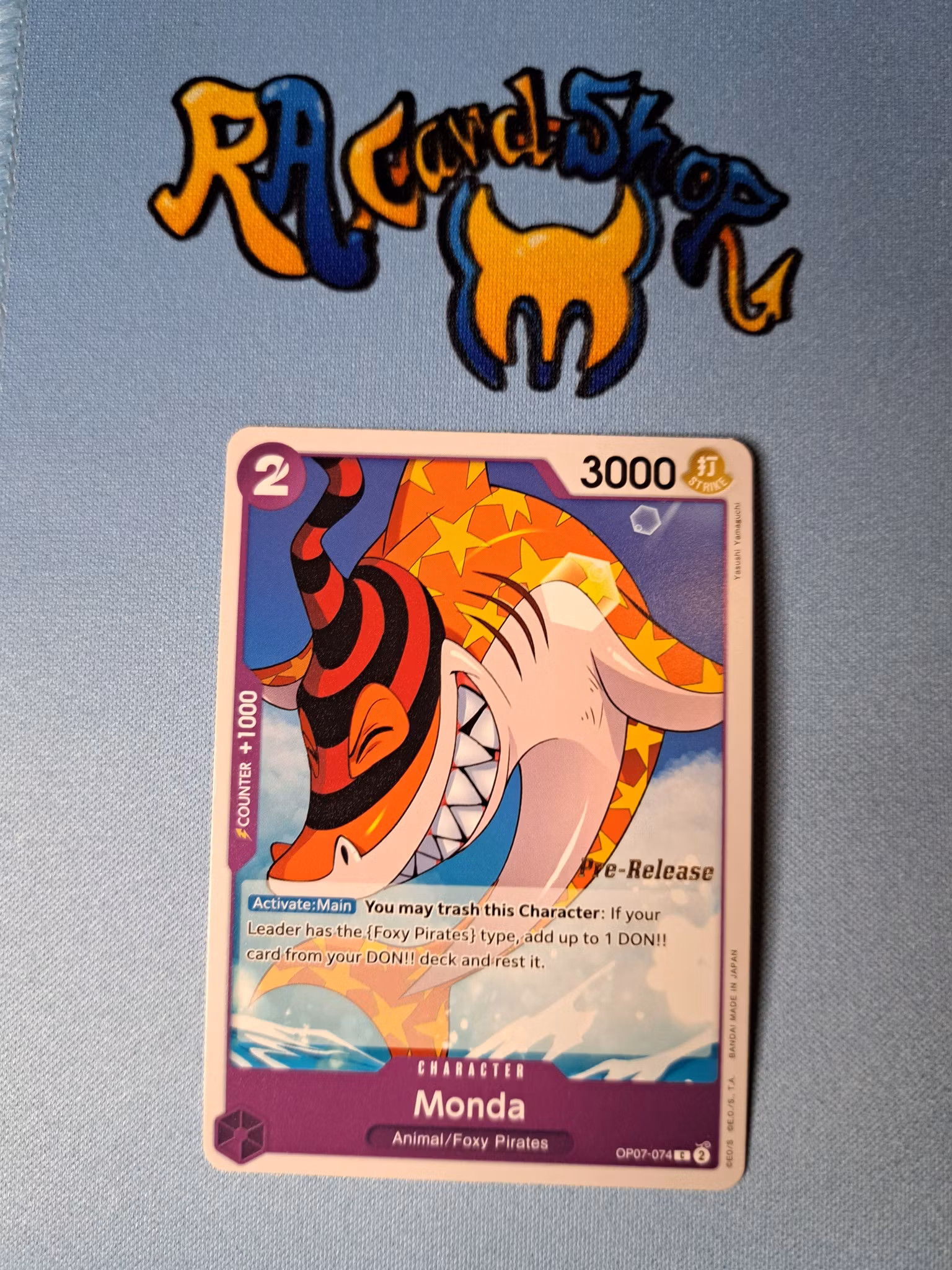 Monda Common Pre Release OP07-074 500 Years In To the Future OP07 One Piece Card Game