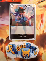 Page One Rare OP08-092 Two Legends OP08 One Piece Card Game