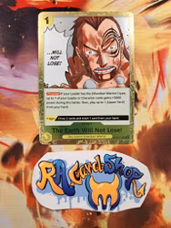 The Earth Will Not Lose! Rare OP08-115 Two Legends OP08 One Piece Card Game