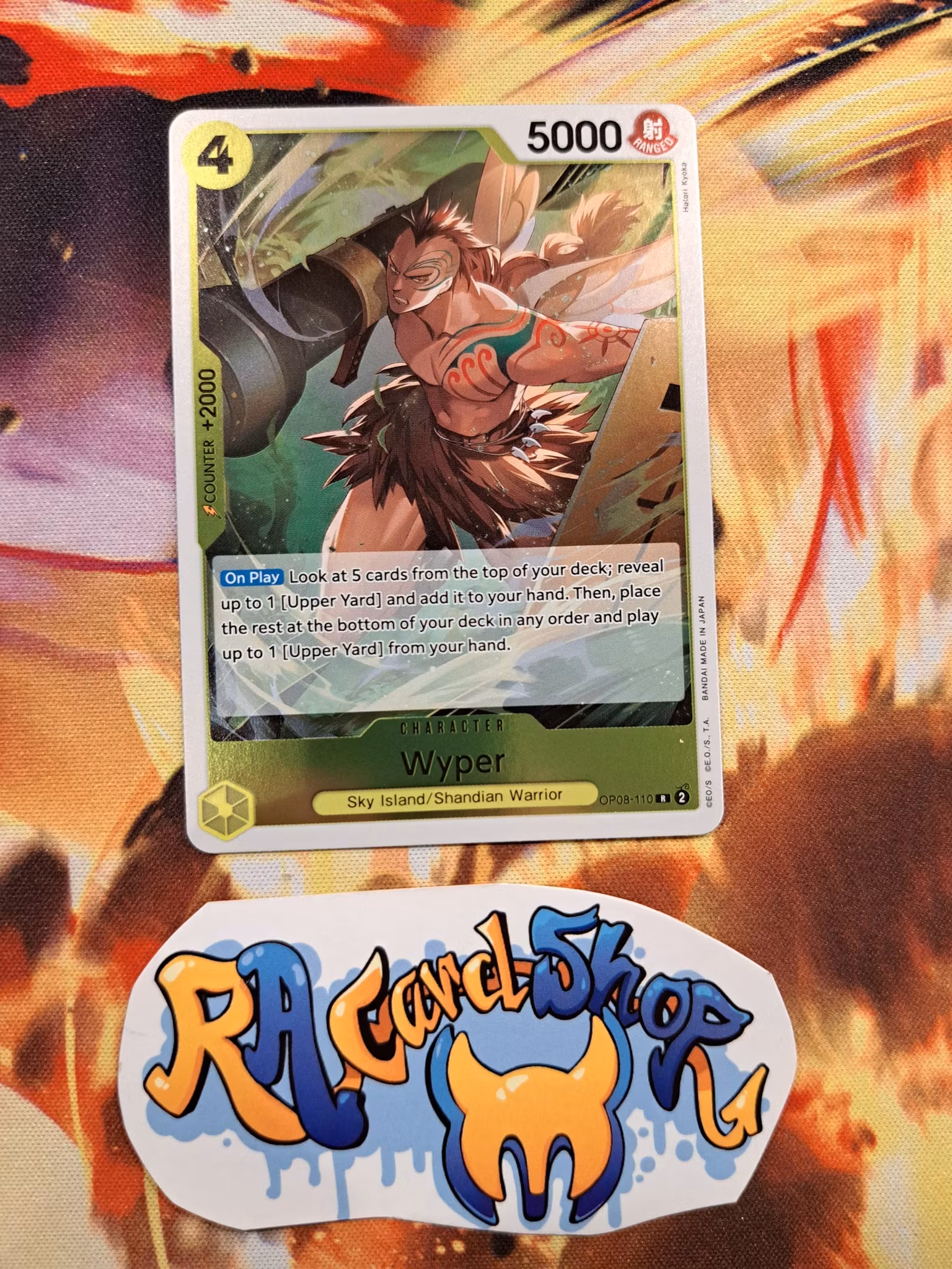 Wyper Rare OP08-110 Two Legends OP08 One Piece Card Game