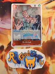 Dr.Hiriluk Rare OP08-016 Two Legends OP08 One Piece Card Game