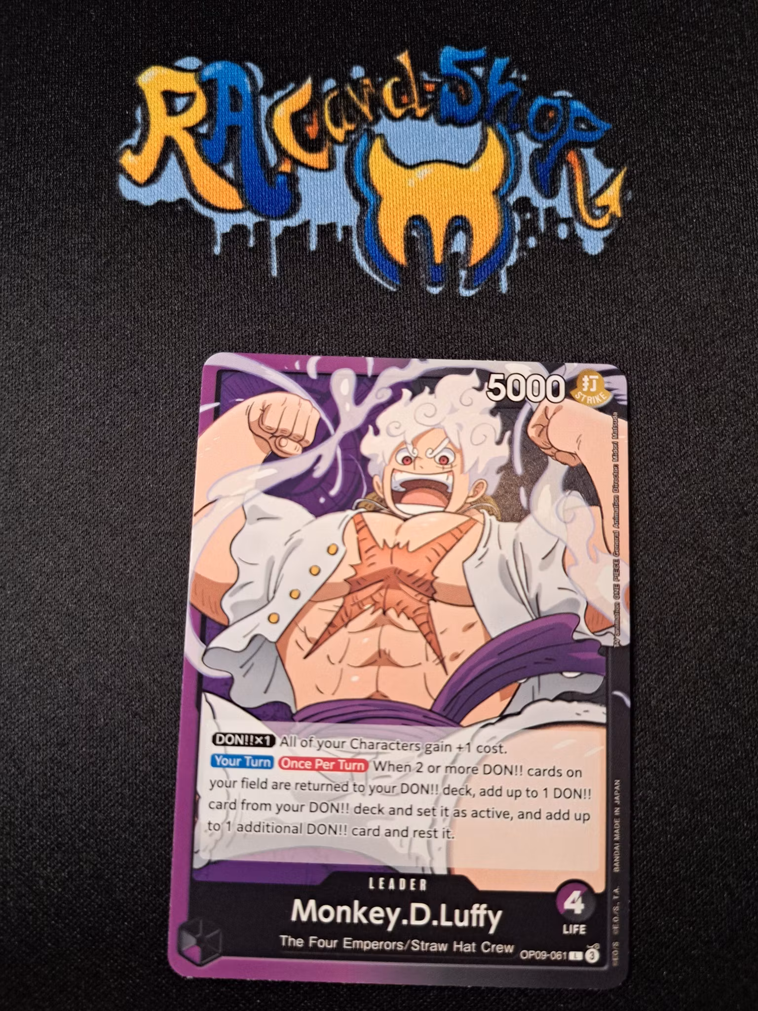 Monkey.D.Luffy Leader OP09-061 Emperors in the New World One Piece Card Game