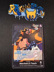 Marshall.D.Teach Leader OP09-081 Emperors in the New World One Piece Card Game