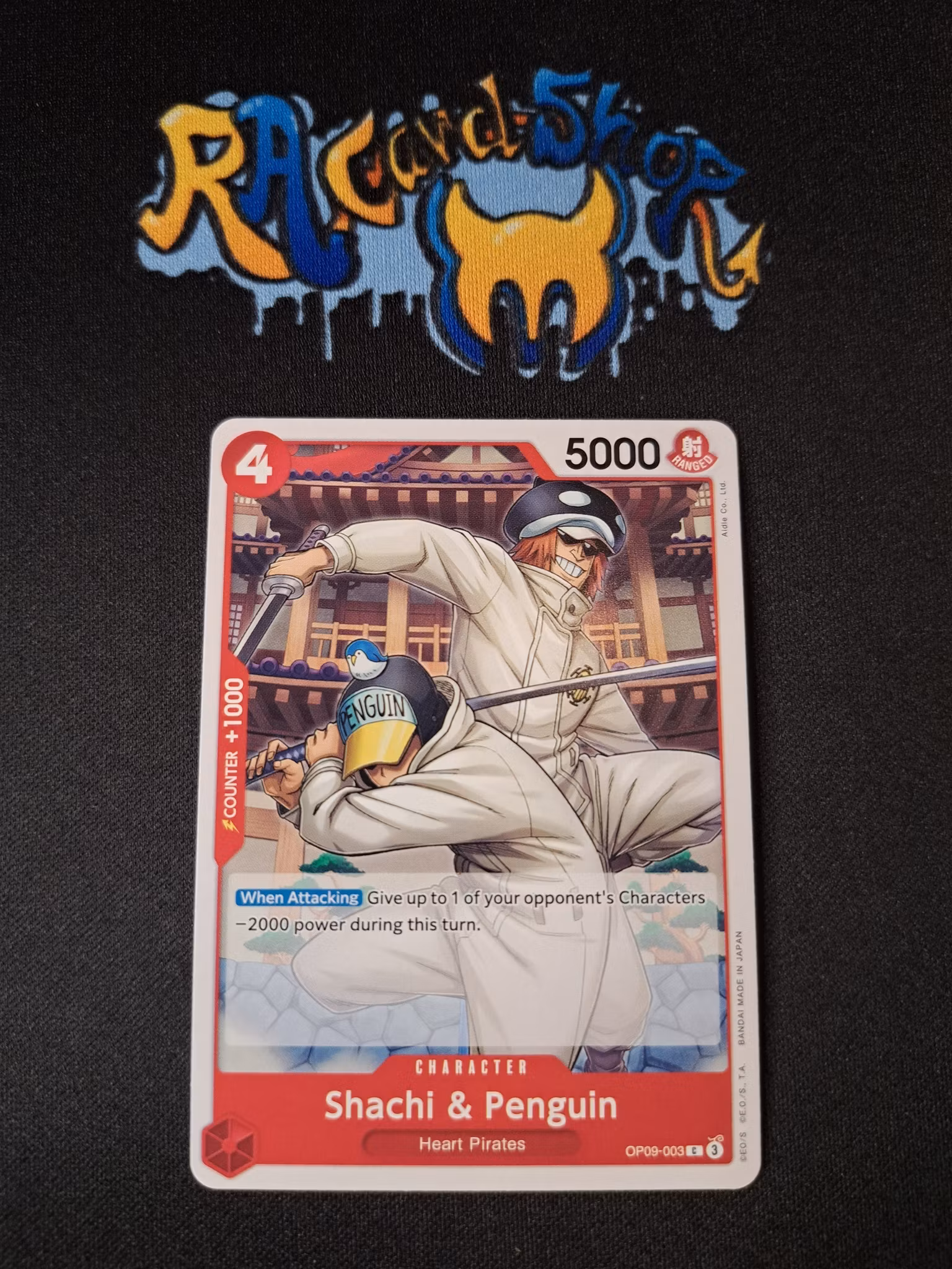 Shachi & Penguin Common OP09-003 Emperors in the New World One Piece Card Game