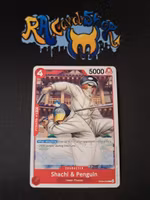 Shachi & Penguin Common OP09-003 Emperors in the New World One Piece Card Game