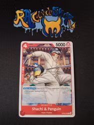 Shachi & Penguin Common OP09-003 Emperors in the New World One Piece Card Game
