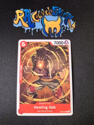 Howling Gab Common OP09-006 Emperors in the New World One Piece Card Game