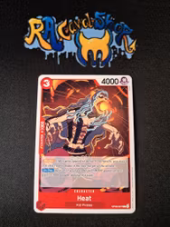 Heat Common OP09-007 Emperors in the New World One Piece Card Game
