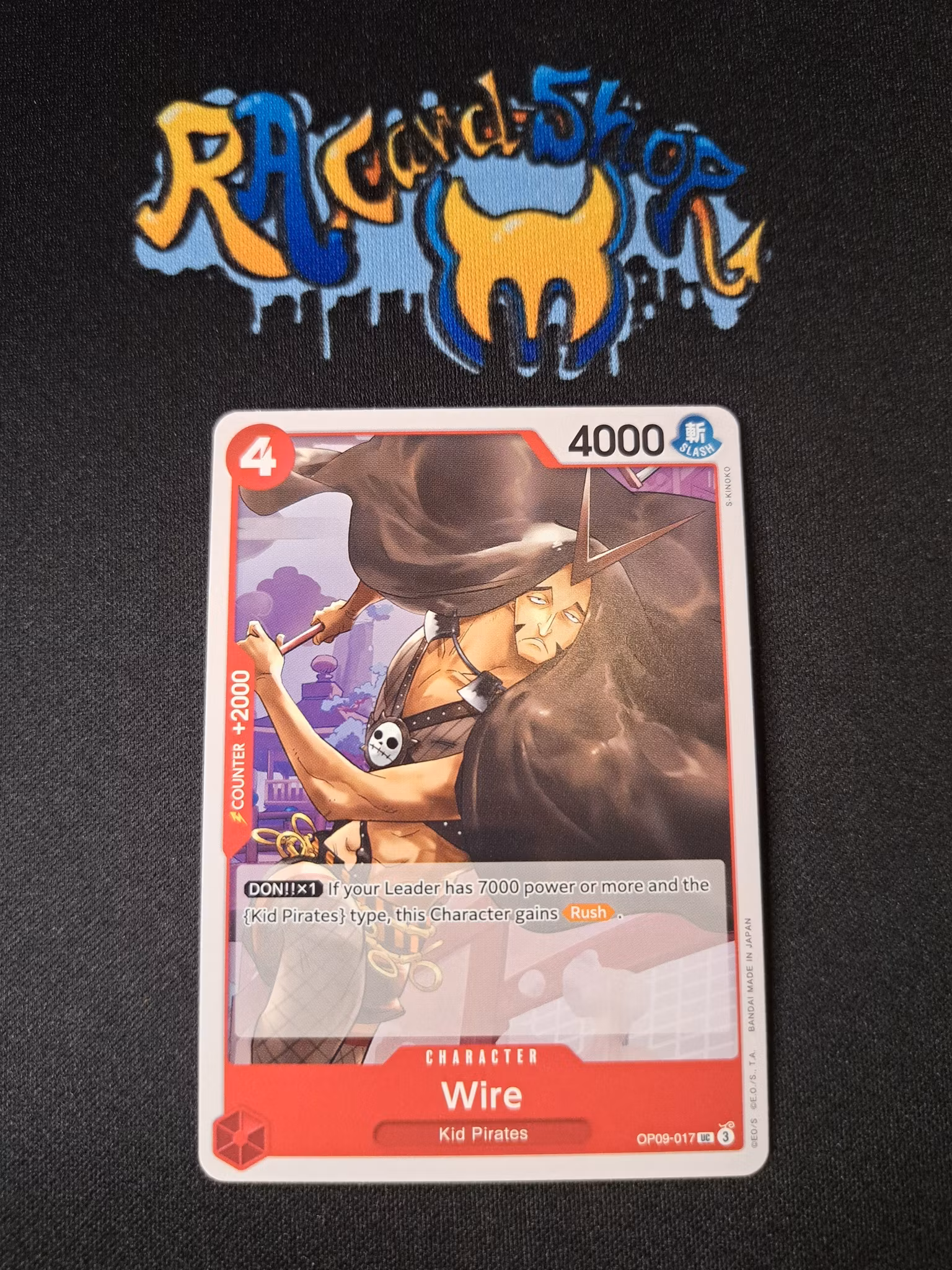 Wire Uncommon OP09-017 Emperors in the New World One Piece Card Game