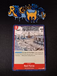 Red Force Common OP09-021 Emperors in the New World One Piece Card Game