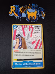 Murder at the Steam Bath Uncommon OP09-059 Emperors in the New World One Piece Card Game