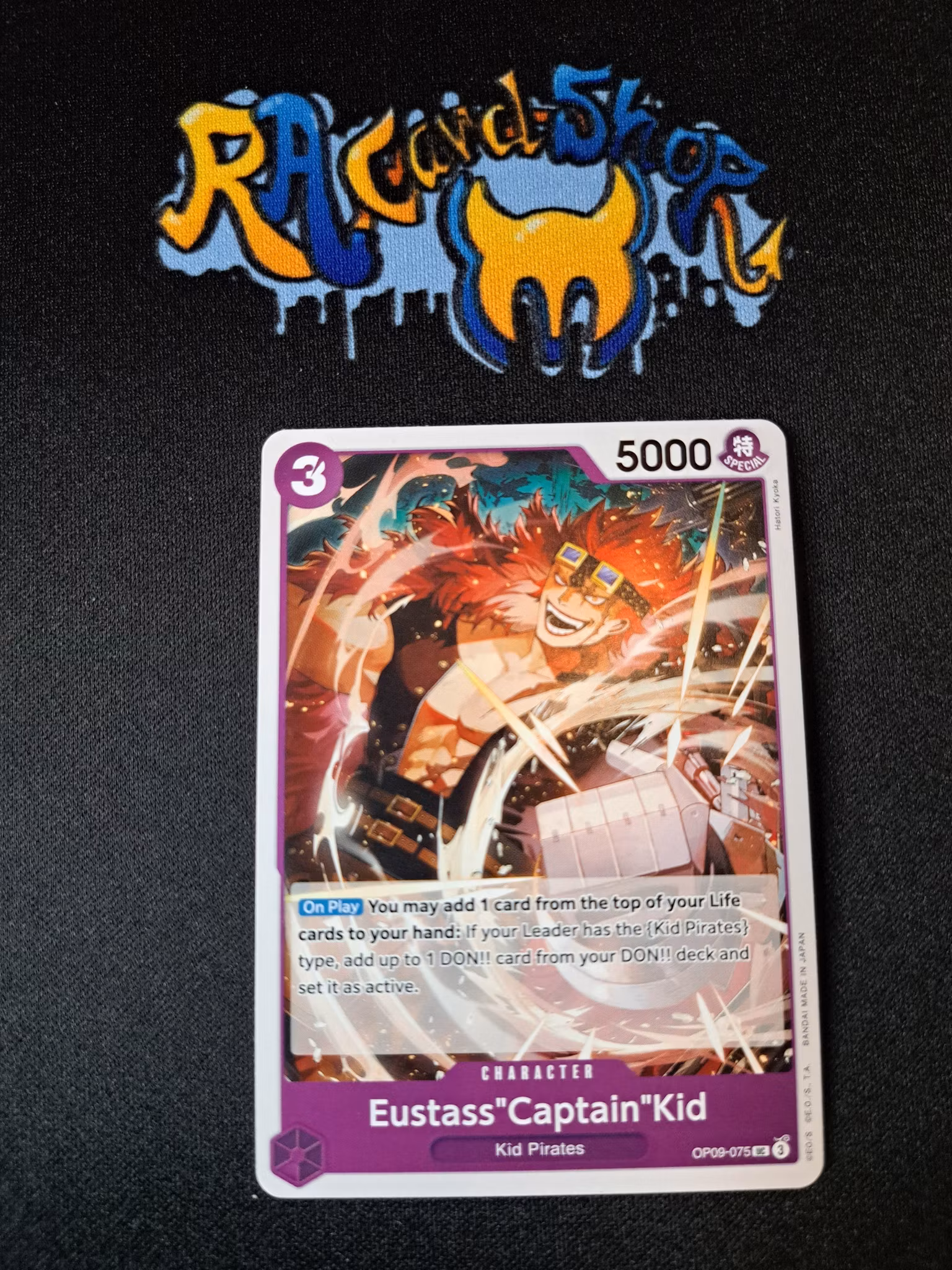 Eustass "Captain" Kid Uncommon OP09-075 Emperors in the New World One Piece Card Game