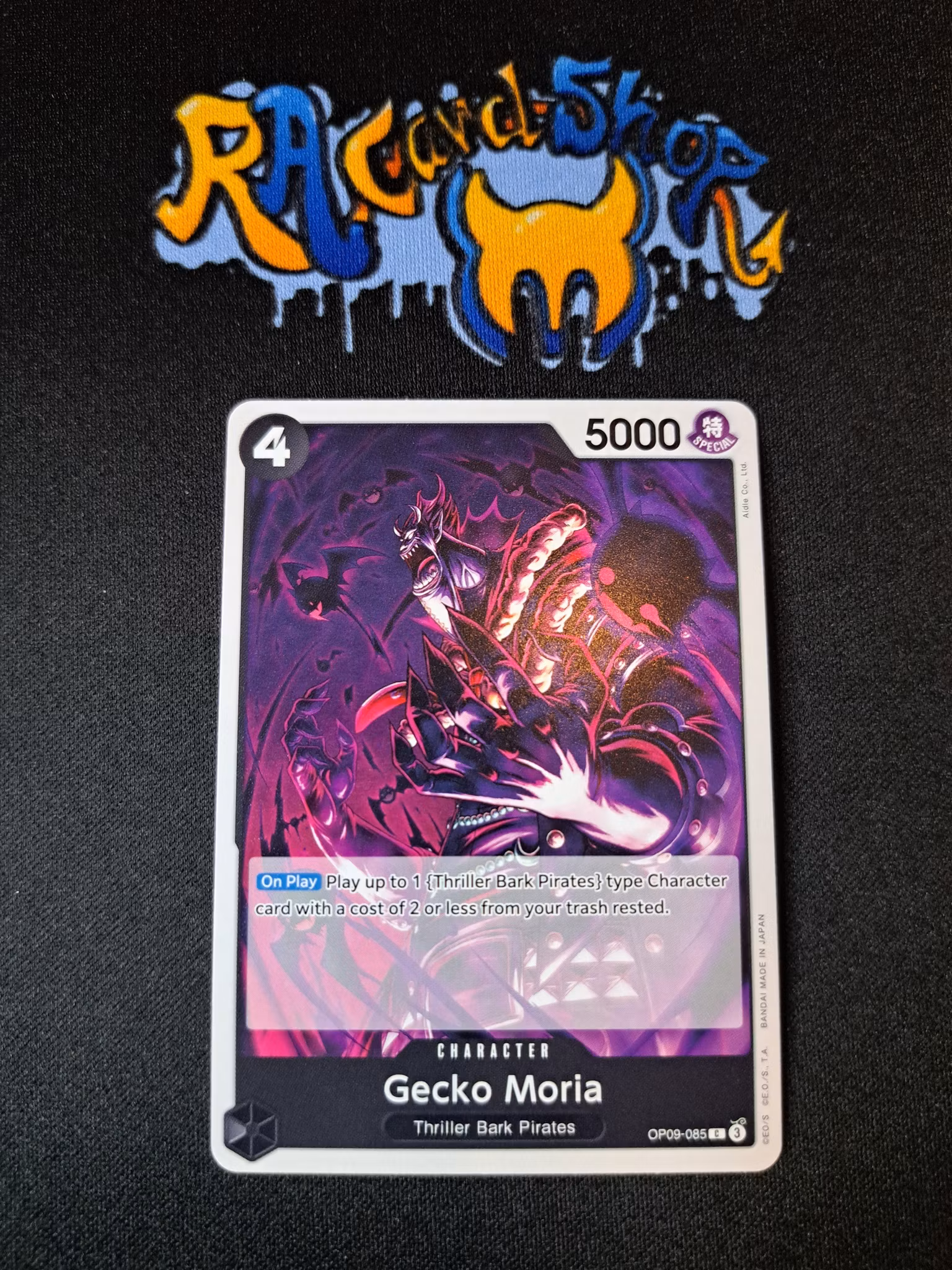 Gecko Moria Common OP09-085 Emperors in the New World One Piece Card Game