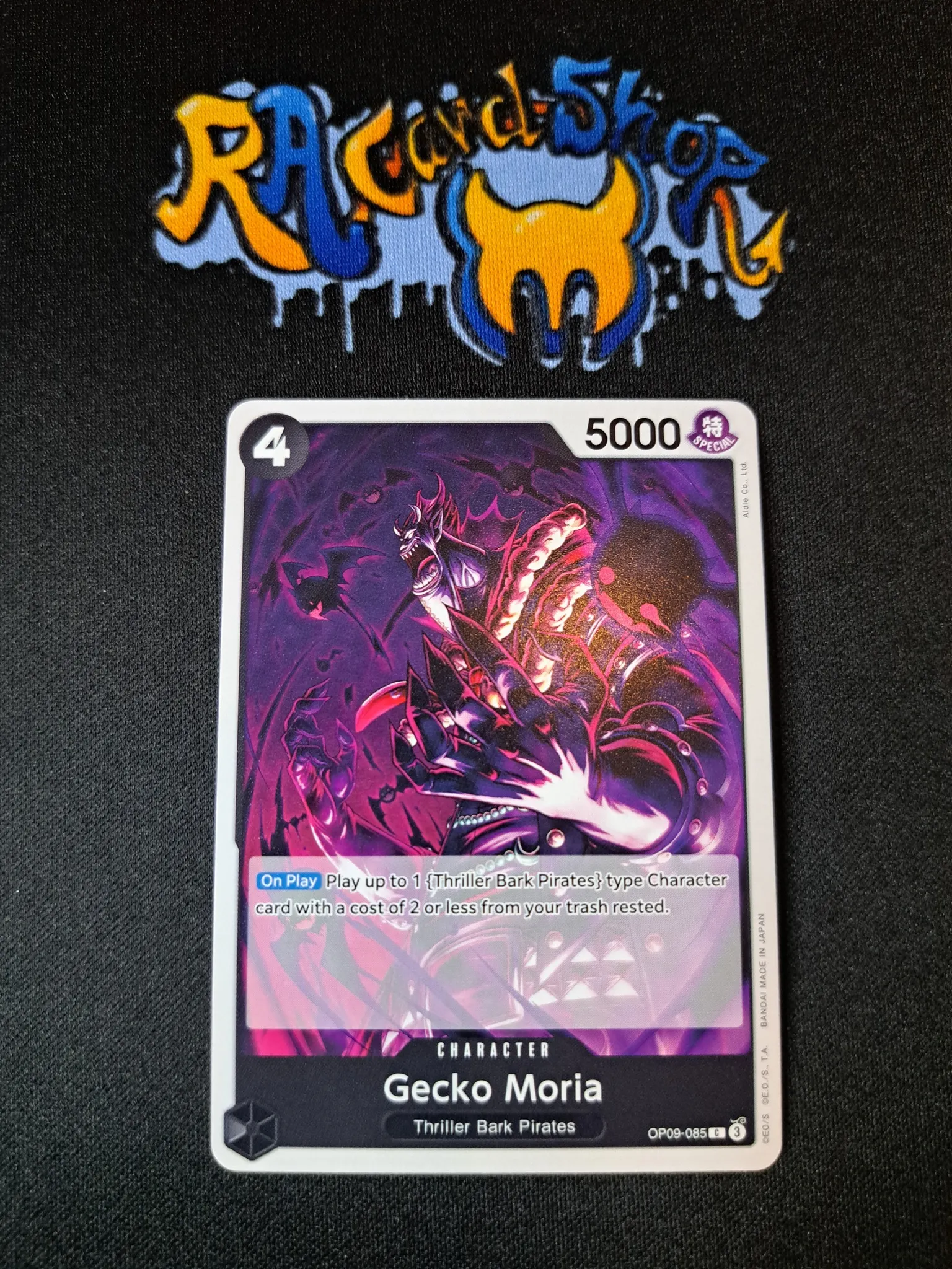 Gecko Moria Common OP09-085 Emperors in the New World One Piece Card ...