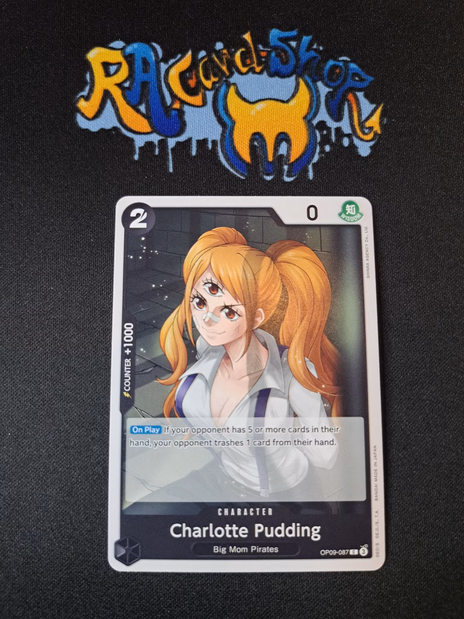Charlotte Pudding Common OP09-087 Emperors in the New World One Piece Card Game