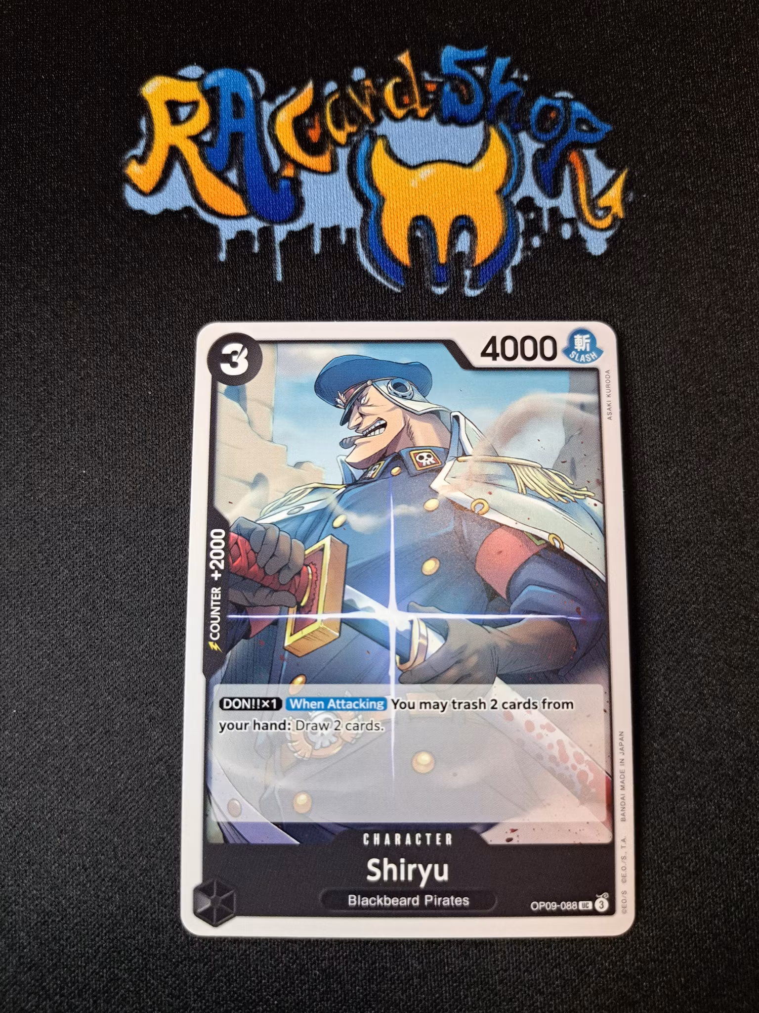 Shiryu Uncommon OP09-088 Emperors in the New World One Piece Card Game