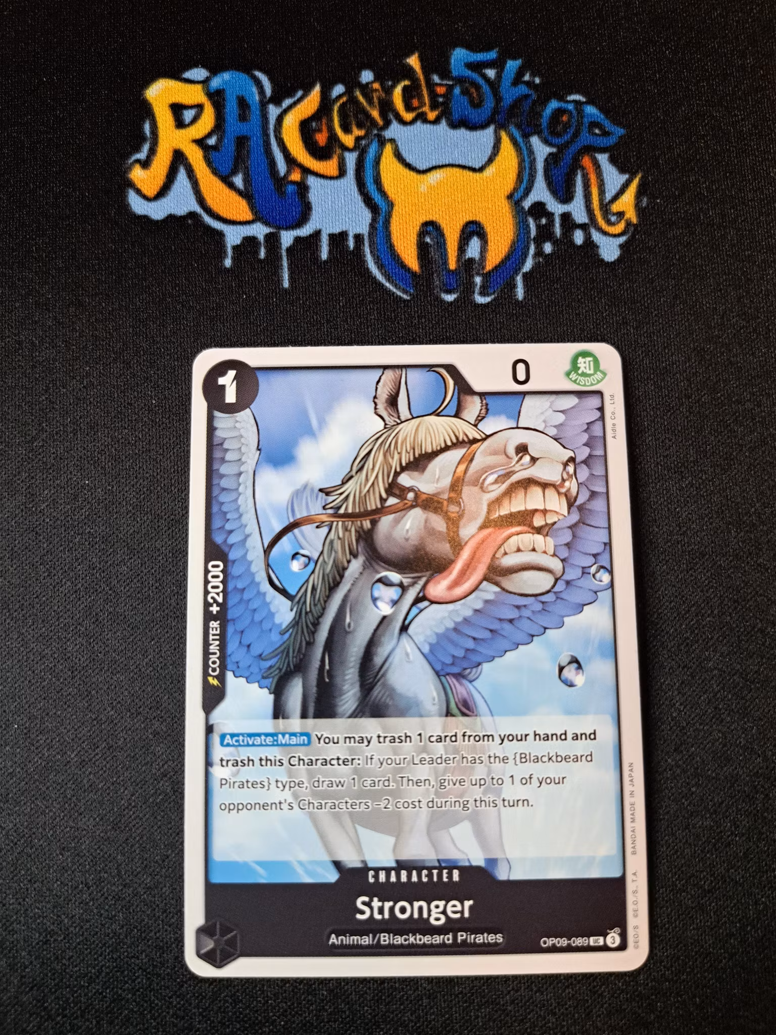 Stronger Uncommon OP09-089 Emperors in the New World One Piece Card Game