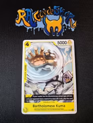 Bartholomew Kuma Uncommon OP09-108 Emperors in the New World One Piece Card Game