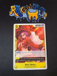 Belo Betty Common OP09-112 Emperors in the New World One Piece Card Game