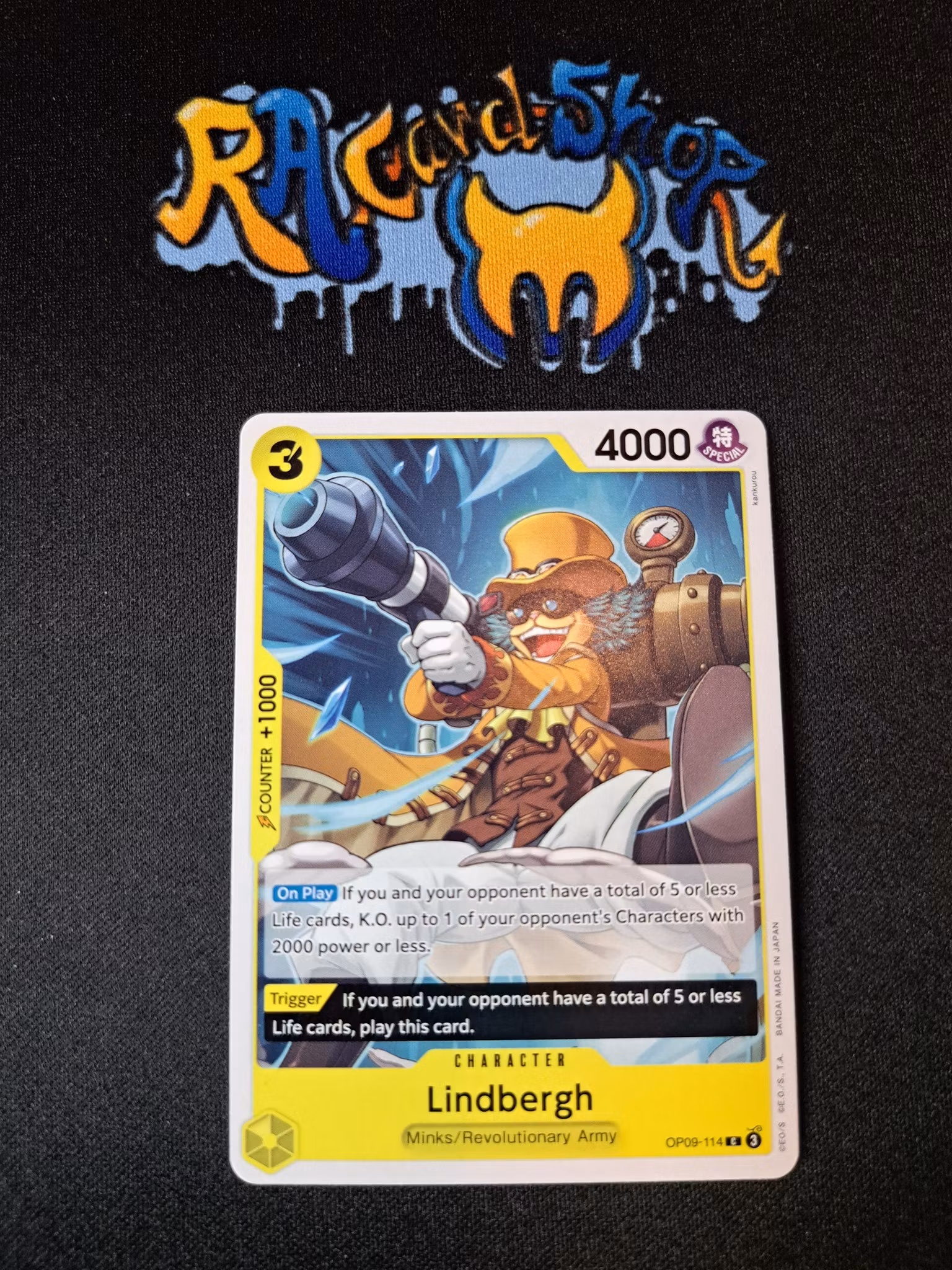 Lindbergh Common OP09-114 Emperors in the New World One Piece Card Game