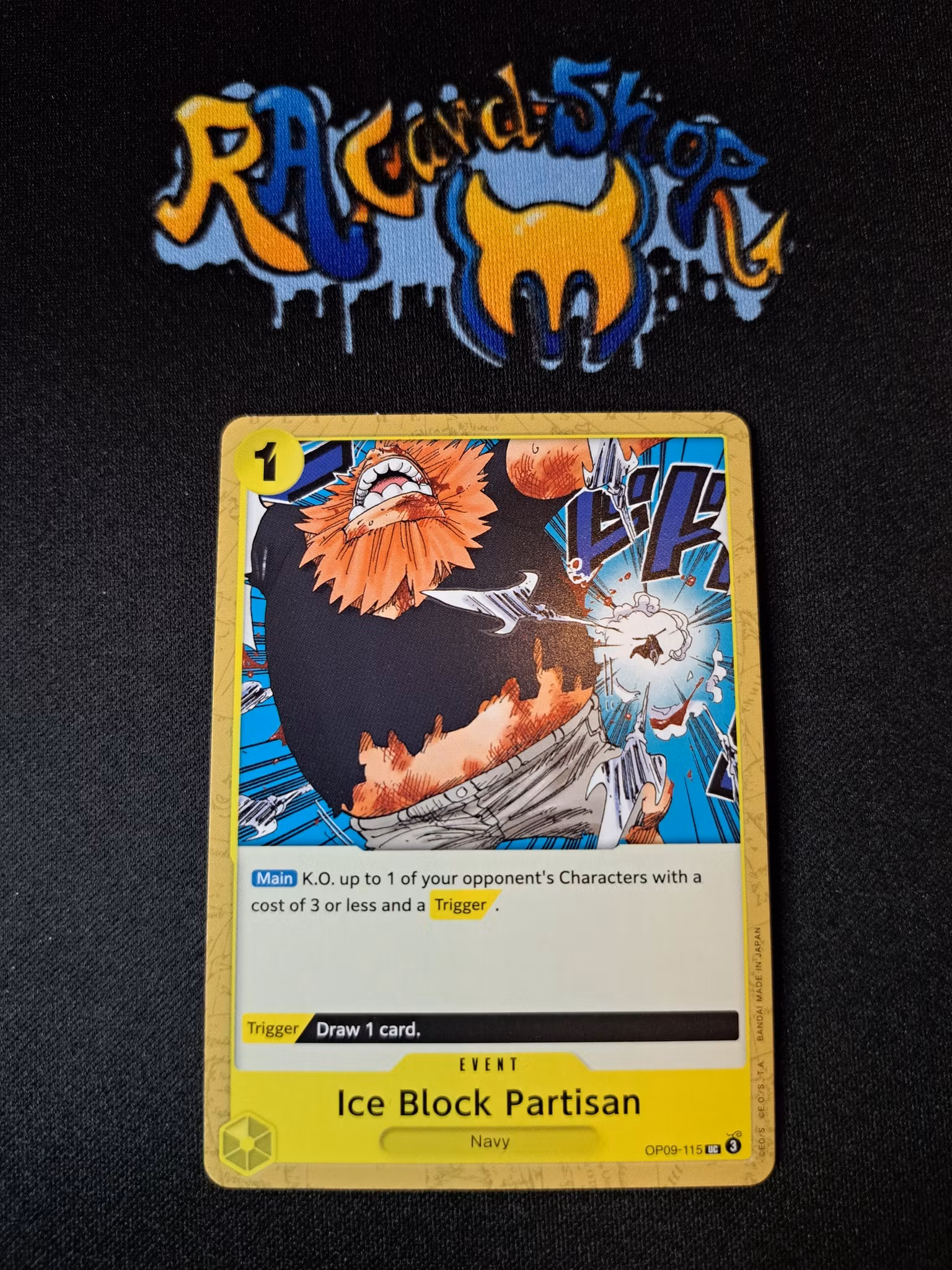 Ice Block Partisan Uncommon OP09-115 Emperors in the New World One Piece Card Game