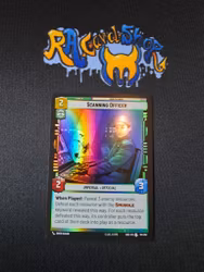 Scanning Officer Uncommon Foil 114/262 Shadows of the Galaxy Star Wars Unlimited TCG