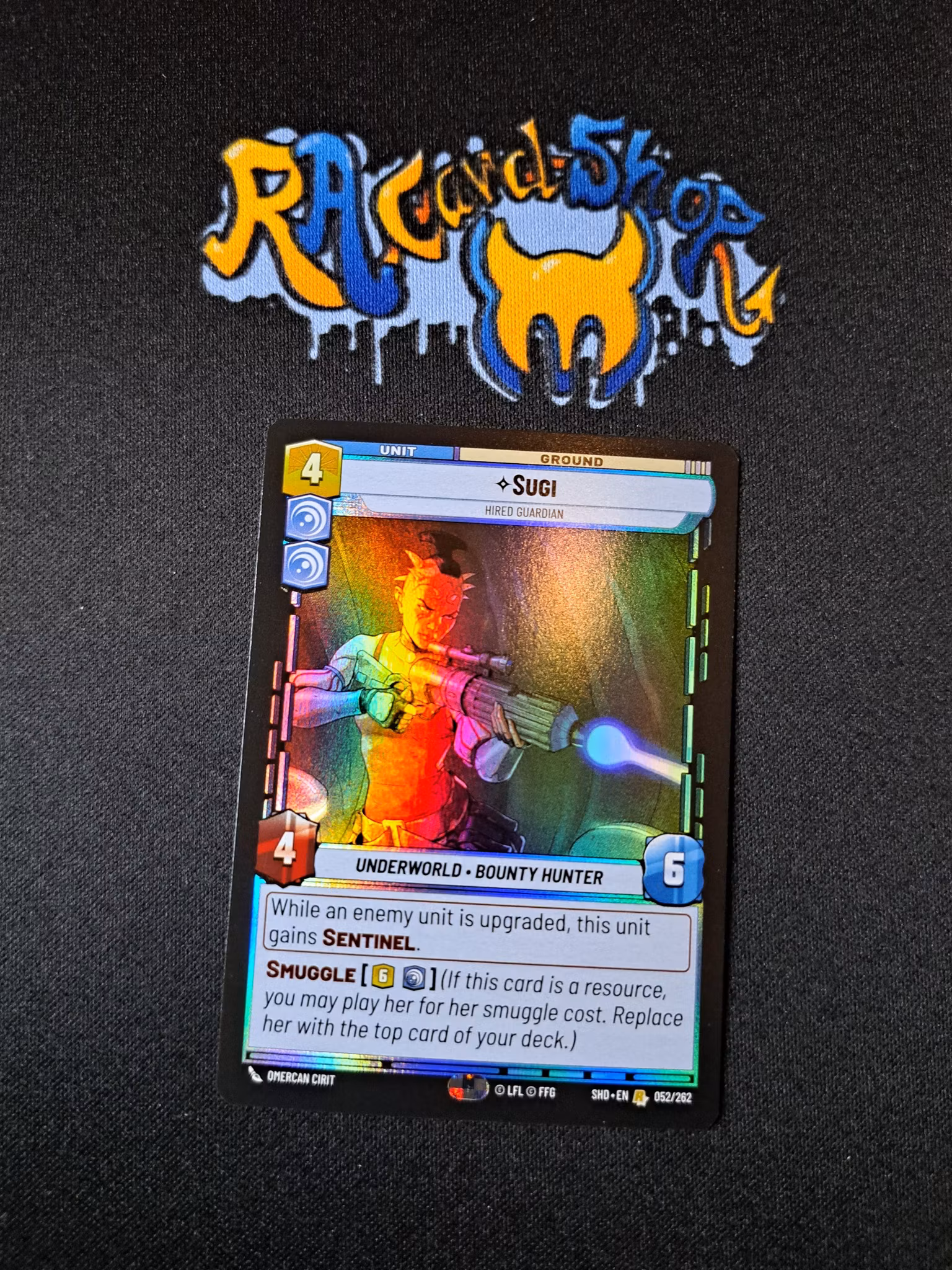 Sugi Rare Foil 052/262 Shadows of the Galaxy Star Wars Unlimited TCG