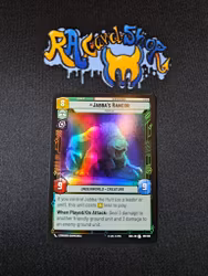 Jabbas Rancor Uncommon Foil 091/262 Shadows of the Galaxy Star Wars Unlimited TCG