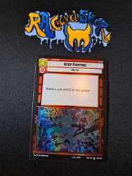 Keep Fighting Common Foil 169/252 Spark of the Rebellion (SOR) Star Wars Unlimited
