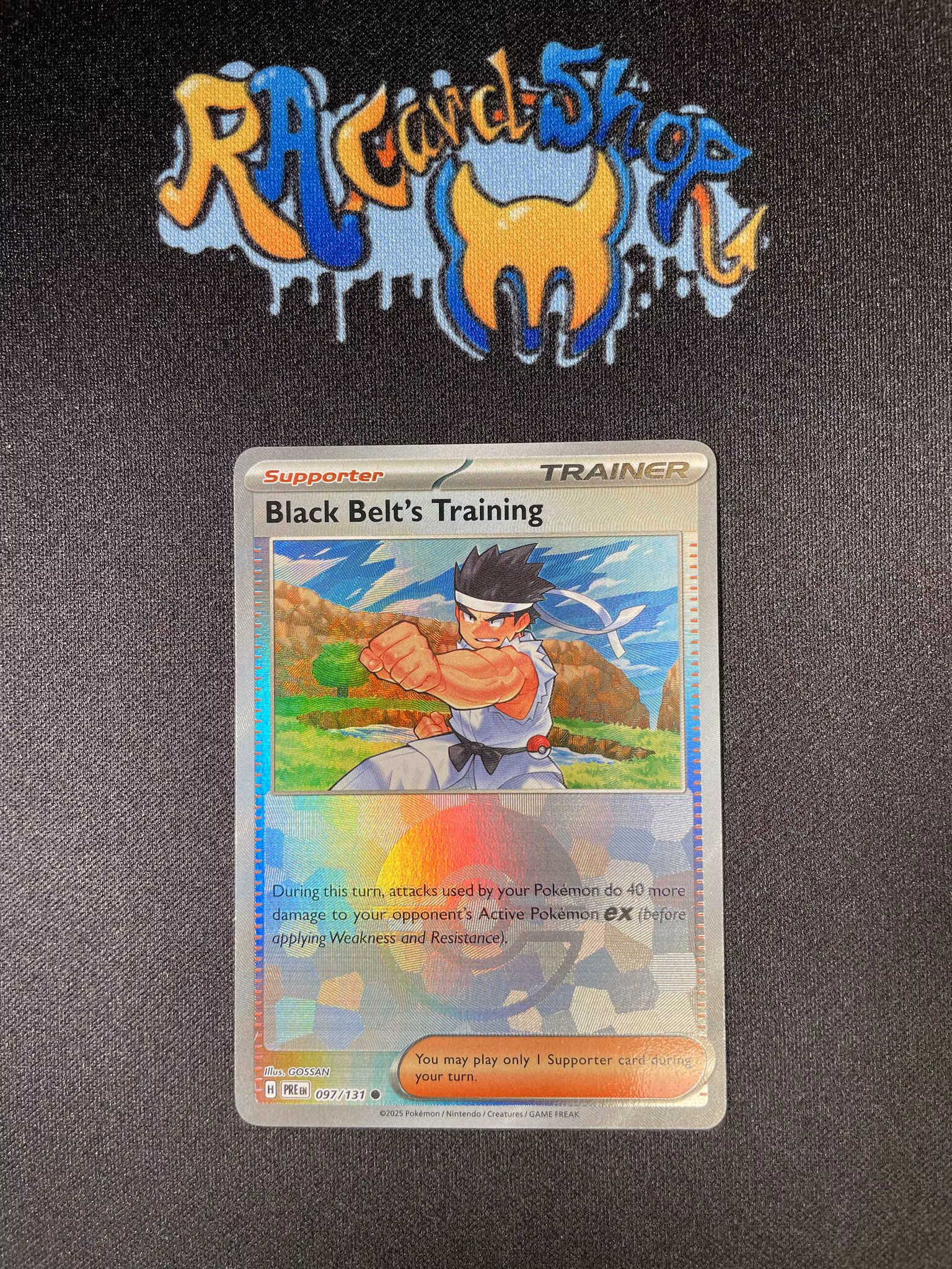 Black Belts Training Reverse Holo Poke Ball Textured Common 097/133 Prismatic Evolutions Pokemon
