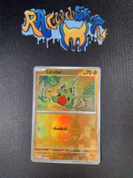 Larvitar Reverse Holo Poke Ball Textured Common 047/133 Prismatic Evolutions Pokemon