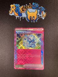 Sparkling Crystal ACE Rare 129/133 Prismatic Evolutions Pokemon