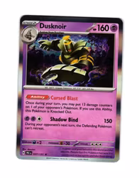 Dusknoir Holo Rare 037/133 Prismatic Evolutions Pokemon