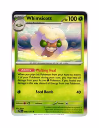 Whimsicott Holo Rare 008/133 Prismatic Evolutions Pokemon