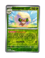Whimsicott Reverse Holo Rare 008/133 Prismatic Evolutions Pokemon