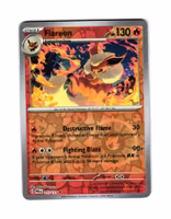 Flareon Reverse Holo Rare 013/133 Prismatic Evolutions Pokemon