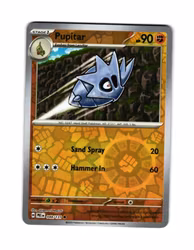 Pupitar Reverse Holo Common 048/133 Prismatic Evolutions Pokemon