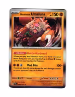 Bloodmoon Ursaluna Holo Rare 054/133 Prismatic Evolutions Pokemon