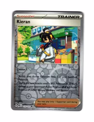 Kieran Reverse Holo Uncommon 113/133 Prismatic Evolutions Pokemon