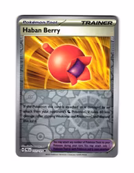 Haban Berry Reverse Holo Common 111/133 Prismatic Evolutions Pokemon