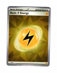 Basic Lightning Reverse Holo 012 Prismatic Evolutions Pokemon
