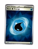 Basic Water Reverse Holo 011 Prismatic Evolutions Pokemon