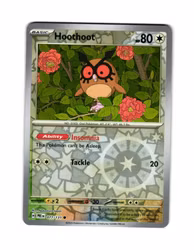Hoothoot Reverse Holo Common 077/131 Prismatic Evolutions Pokemon