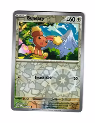 Buneary Reverse Holo Common 083/131 Prismatic Evolutions Pokemon